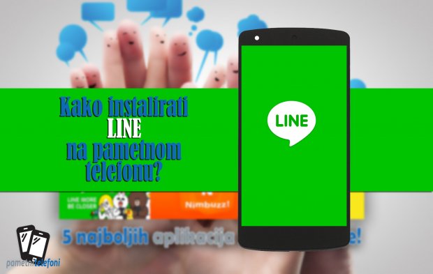Kako instalirati Line na telefonu?