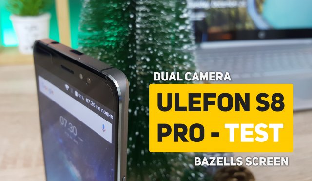 UleFone S8 Pro - Jeftin telefon, tri kamere, ekran bez ivica! [TEST] (VIDEO)